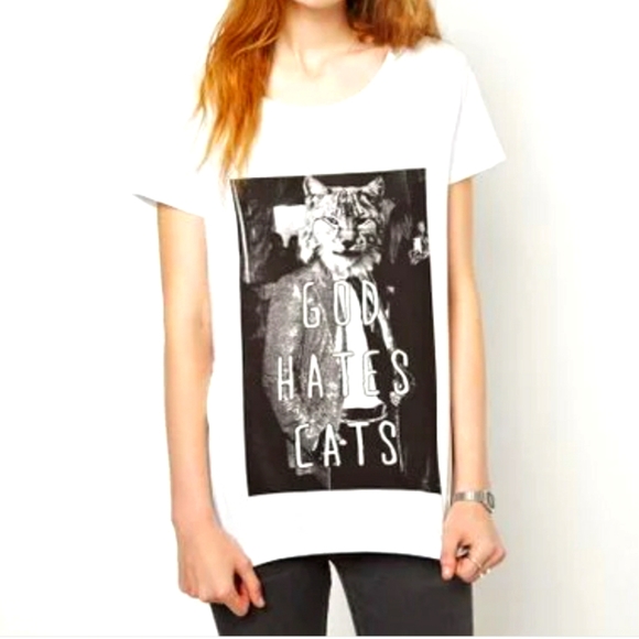 Eleven Paris Other - NWT Men's Eleven Paris God Hates Cats T-shirt